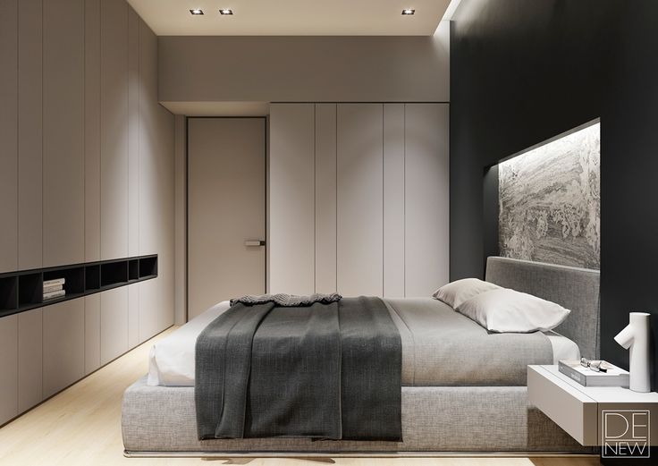 A bedroom interior design should be soft and luxurious