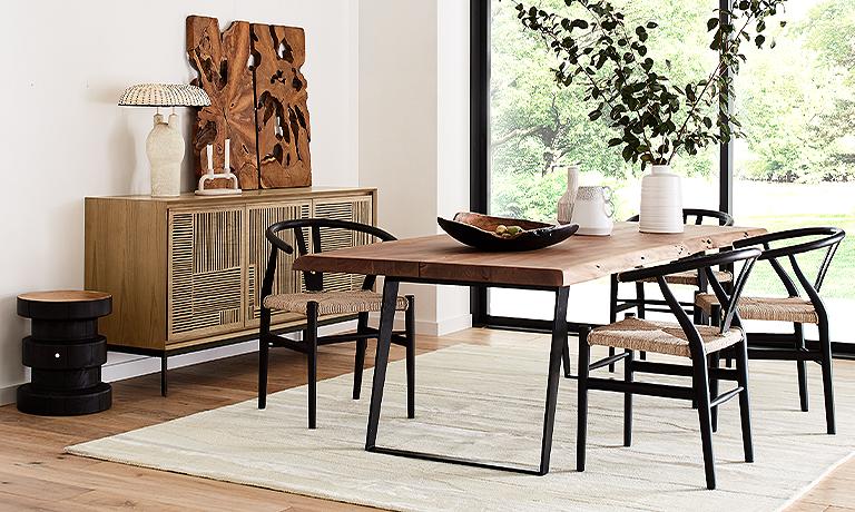 Modern Rustic Dining Room | Crate & Barr