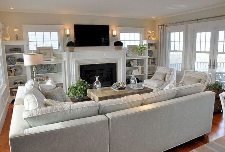 48 Adorable and Cozy Neutral Living Room Design Ideas - Matchness .