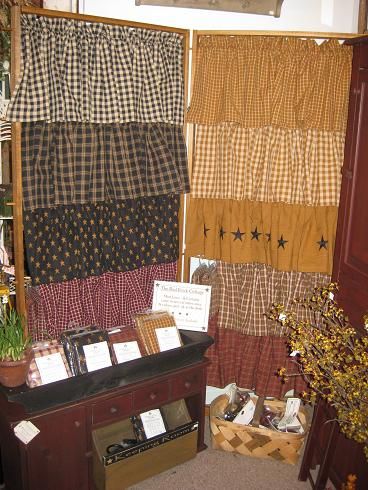 We offer a great selection of Country Primitive Curtains on our .