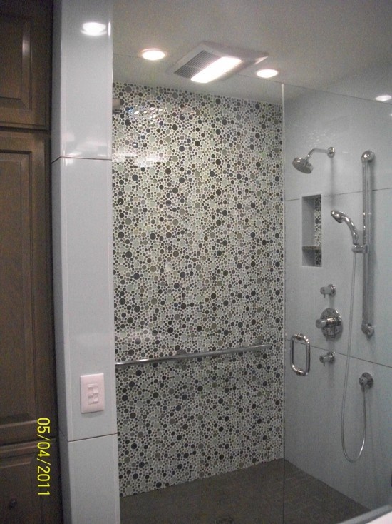 Shower Accent Wall Design Ideas, Pictures, Remodel and Decor .
