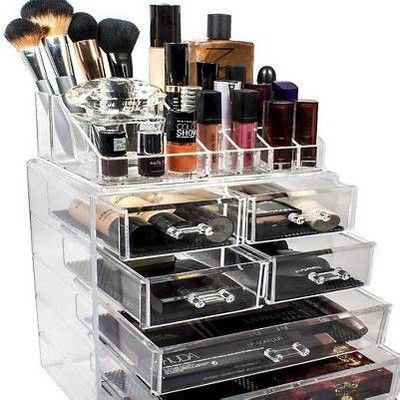 Makeup Organizer | Clear acrylic makeup organizer, Makeup storage .