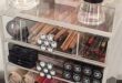 N2 Makeup Co Acrylic Makeup Organizer Cube | 5 Drawers Storage Box .