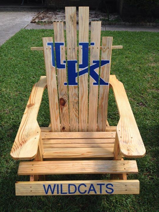Kentucky #Wildcats custom Adirondack chair | Adirondack chair .