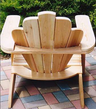 Adirondack Chair Patterns - The Tiffany Breeze by Woodworking Den .
