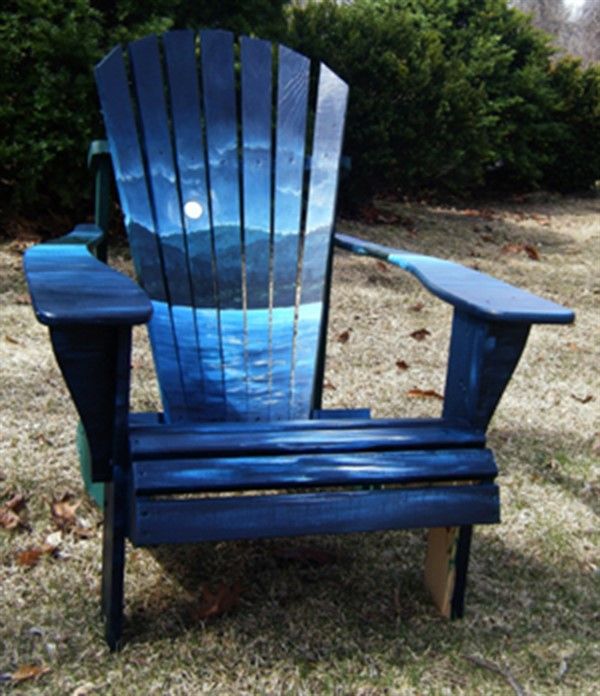 DIY Painting Outdoor Adirondack Chair Ideas | Adirondack chair .