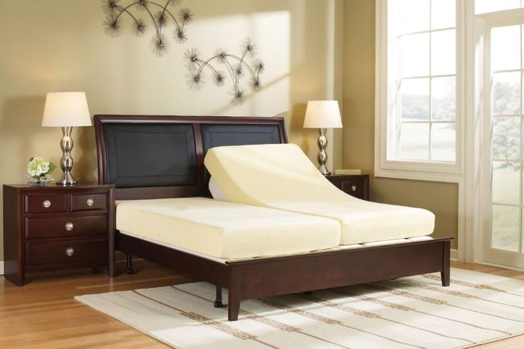 Wooden Bed Frames For Adjustable Beds | Wooden king size bed .
