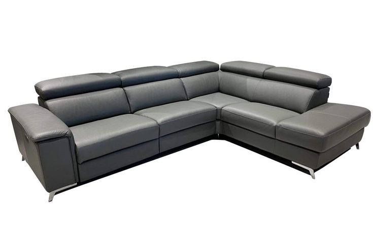 Malibu Sectional in Grey | J&M Furniture | Furniture, Sofa colors .