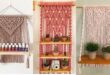 Easy Boho Macrame Rope Wall Hanging Shelves Style| DIY Macrame .