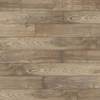 Restoration Collection® 8" x 51" x 12mm Oak Laminate Flooring .
