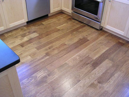 Light Hickory stain Kitchen | Hardwood floor colors, Hickory .