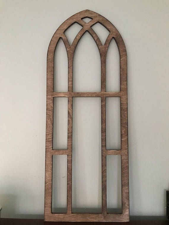 Cathedral Arch Vintage Inspired Style Faux Window Frame - Etsy .