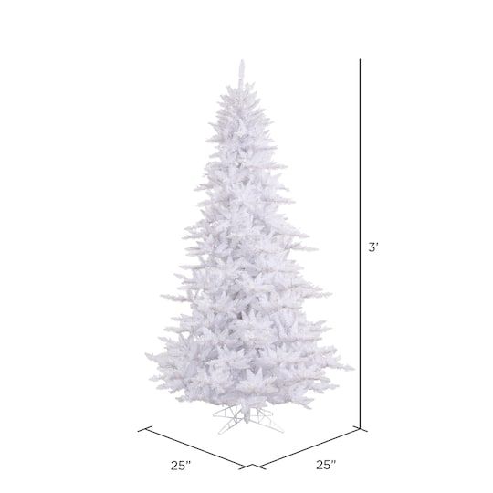 3ft. Unlit White Fir Artificial Christmas Tree | Michaels .