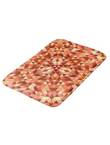 Hot triangle mandala bath mat $27.60 by ZyddArt #bathmat .