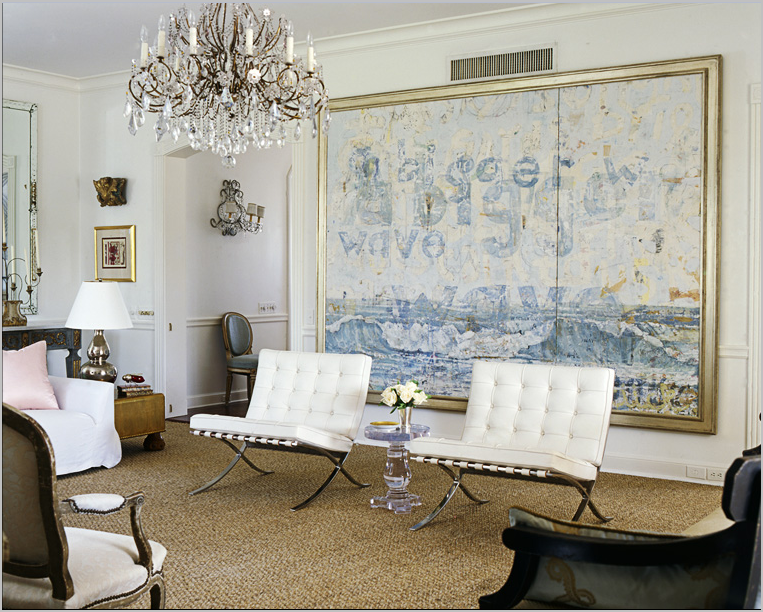 blue-white-living-room-decorating-ideas-home-decor-large-painting .
