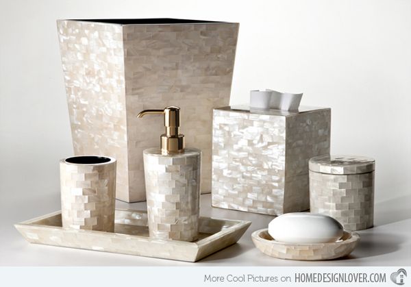 15 Luxury Bathroom Accessories Set | Home Design Lover | Bathroom .