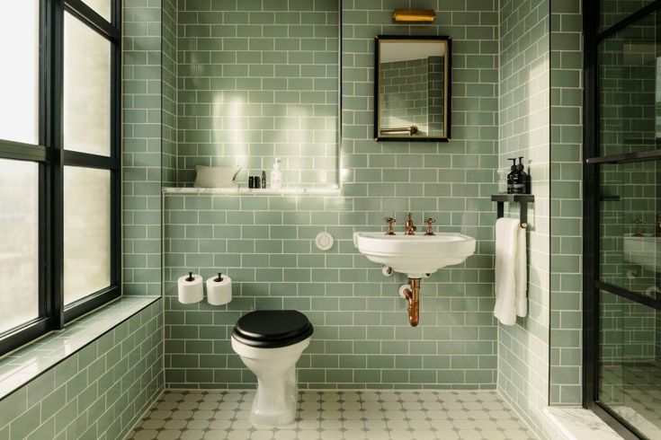 Explore the latest bathroom trends on this week's Pinterest board .