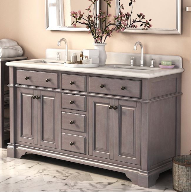 20 Gorgeous Bathroom Vanities To Refresh Your Space | 48 inch .