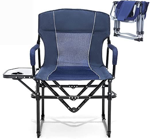 Lawn Chairs Folding Heavy Duty, Portable Camping Chairs for Adults .