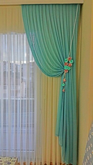 essa perde | Floral curtains, Curtain decor, Curtains with blin