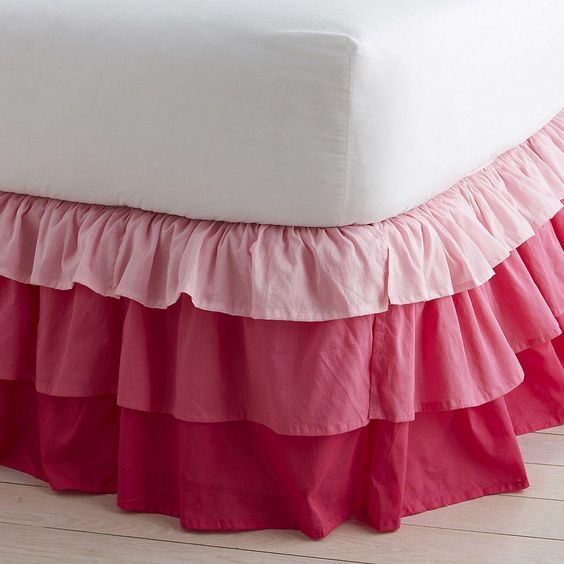 Pin on Bed Skirt for Low Profile Box Spri
