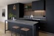 black kitchen ideas 23 | Contemporary kitchen design, Modern .