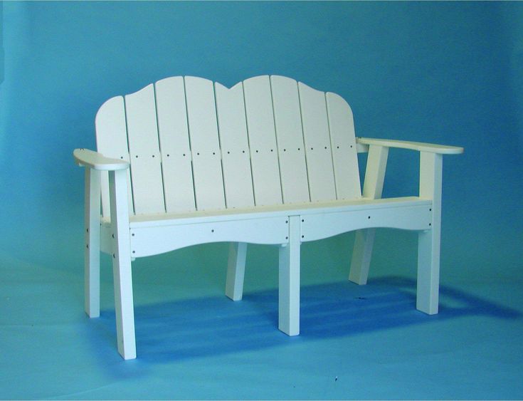 Tailwind Furniture Recycled Plastic 53" Traditional Bench - TB 485 .