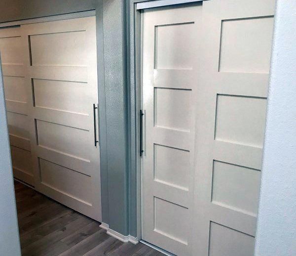 45 Inspiring Closet Door Ideas for Every Home | Bedroom closet .