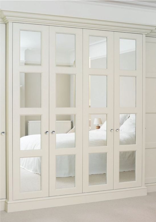 accordion style mirror closet doors for an elegant touch | Bedroom .