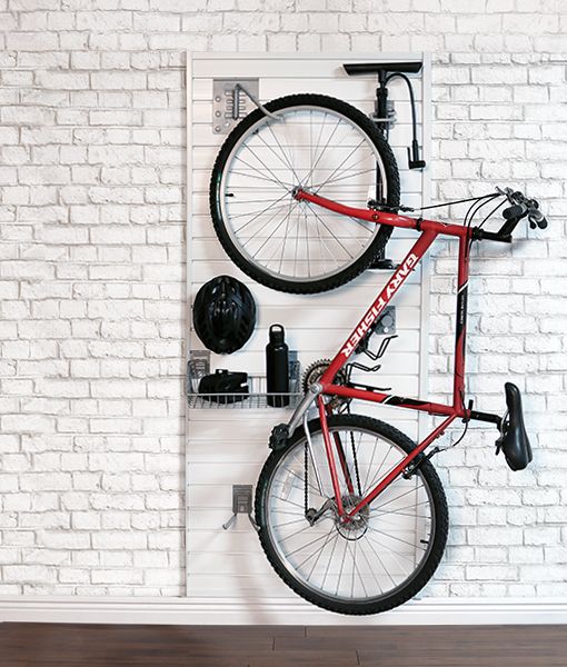Urban Rotating J-Hook Bike Kit | slatwall bike storage | Storewall .