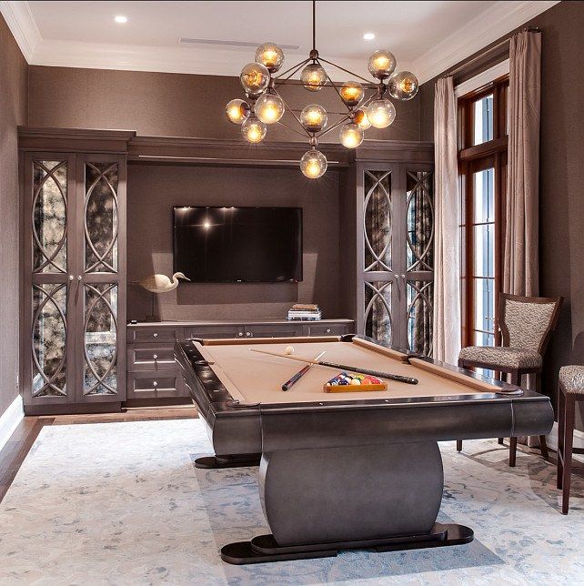 20 of The Most Lavish Billiards Room Ideas | Billiard room, Pool .