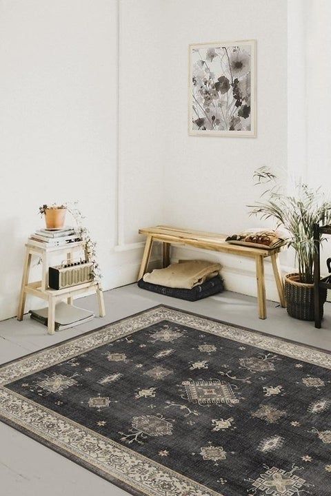 What Color Rugs Go with Grey Floors? - 12 Ideas | Grey flooring .