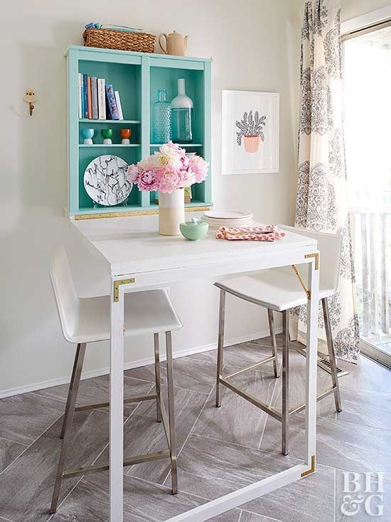 31 Small-Space Solutions for Every Room in Your Home | Dining room .
