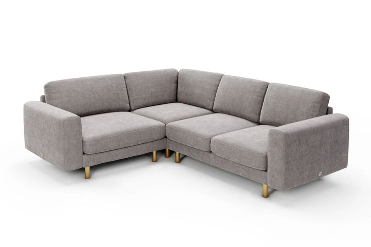 The Big Chill - Small Corner Sofa - Mid Grey | Small corner sofa .
