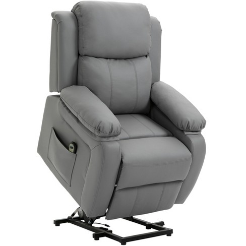 Homcom Living Room Power Lift Chair, Pu Leather Electric Recliner .