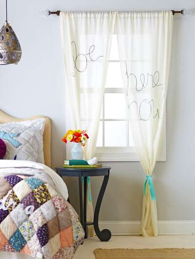 15 DIY Curtain Makeovers | Midwest Livi