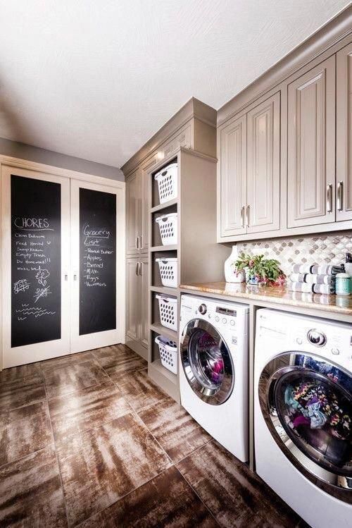 Favorite Laundry Rooms on Pinterest {and still undecided .