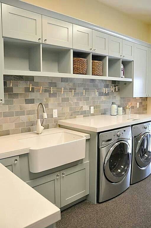 cleaning spaces - Two Thirty-Five Designs | Country laundry rooms .