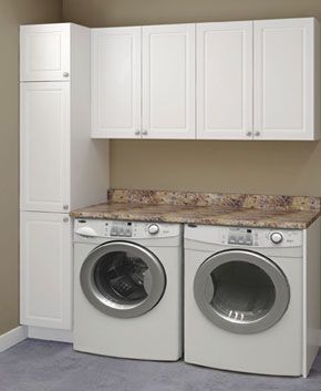 41 Beautifully Inspiring Laundry Room Cabinets Ideas | Laundry .