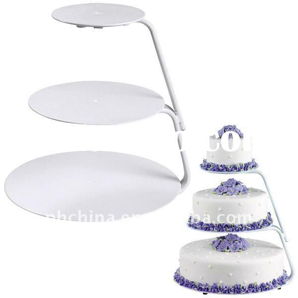 RENTED!! 3 Tier wedding cake stand that we will put tulle and mini .