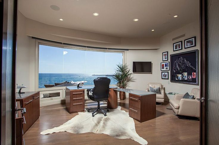 12 Remarkable Home Offices with an Ocean View | Home office design .