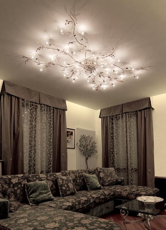 Mediterranean - miscellaneous | Ceiling lights living room .