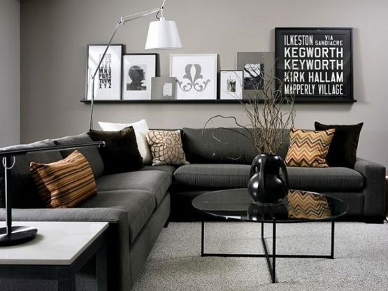 Black and Grey Living Room Ideas for Gorgeous Decor | Home .