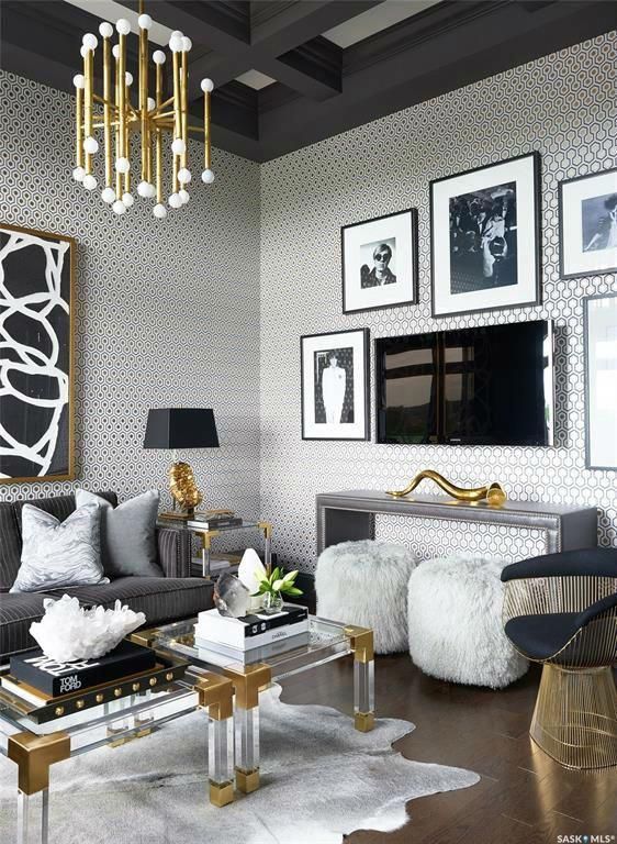 Glamorous Chic and Sophisticated Interiors - Decoholic | Gold .