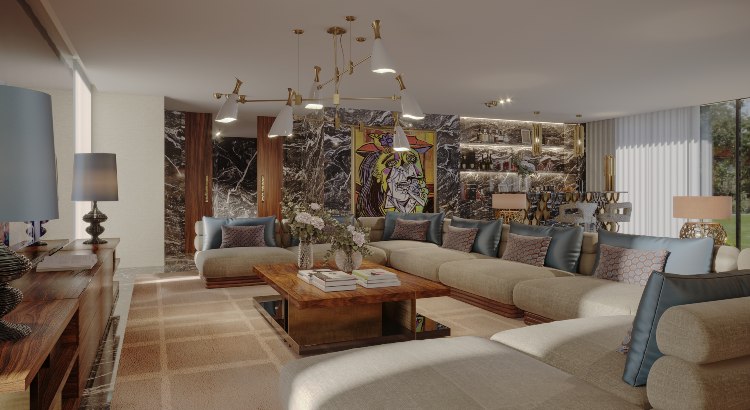 Modern Contemporary Living Room Design: Sophisticated & Elegant Dec