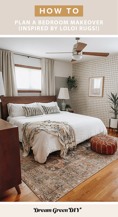 How To Plan A Bedroom Makeover - Dream Green D