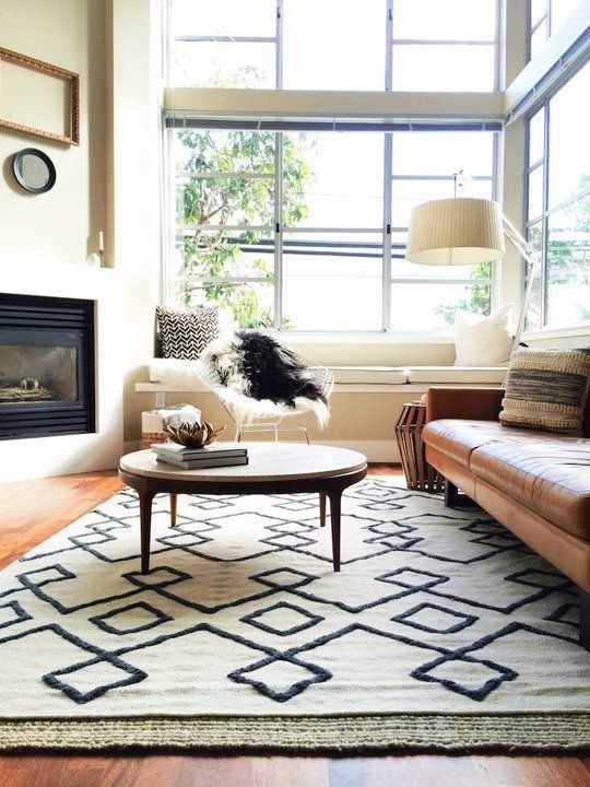 How to Choose the Right Rug for Every Room | Rugs in living room .