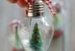 DIY: Mini Snow Globe Ornament | Christmas ornaments, Diy christmas .