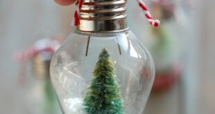 DIY: Mini Snow Globe Ornament | Christmas ornaments, Diy christmas .