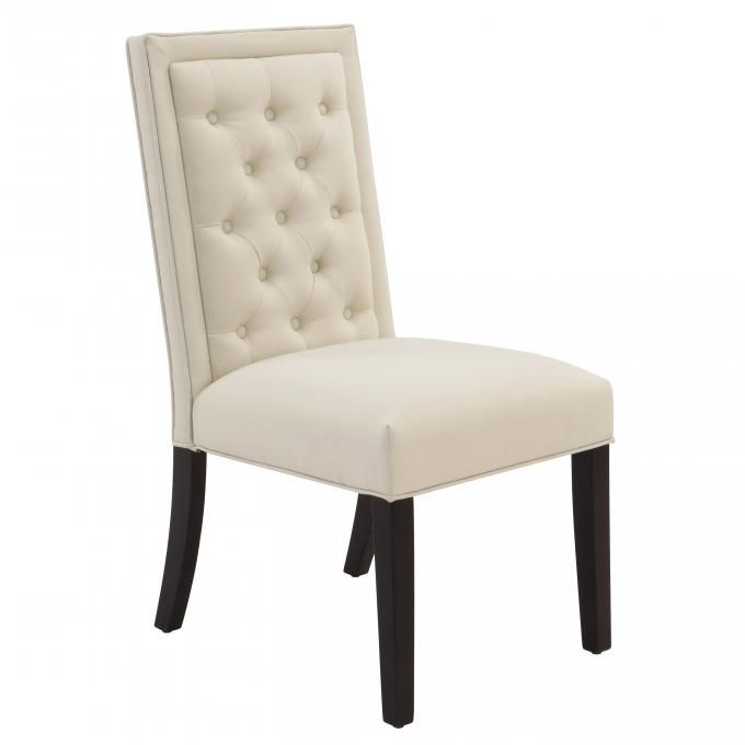 Jayden Ivory Dining Chair | Side chairs, Side chairs dining .
